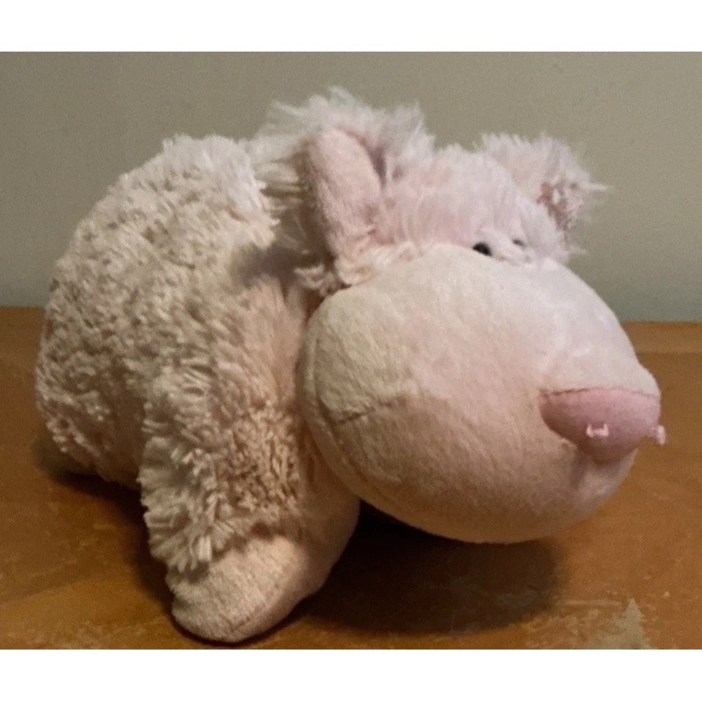 2010 Pillow Pets Pee-Wee Willy Pig‎ 12" Plush/Pillow